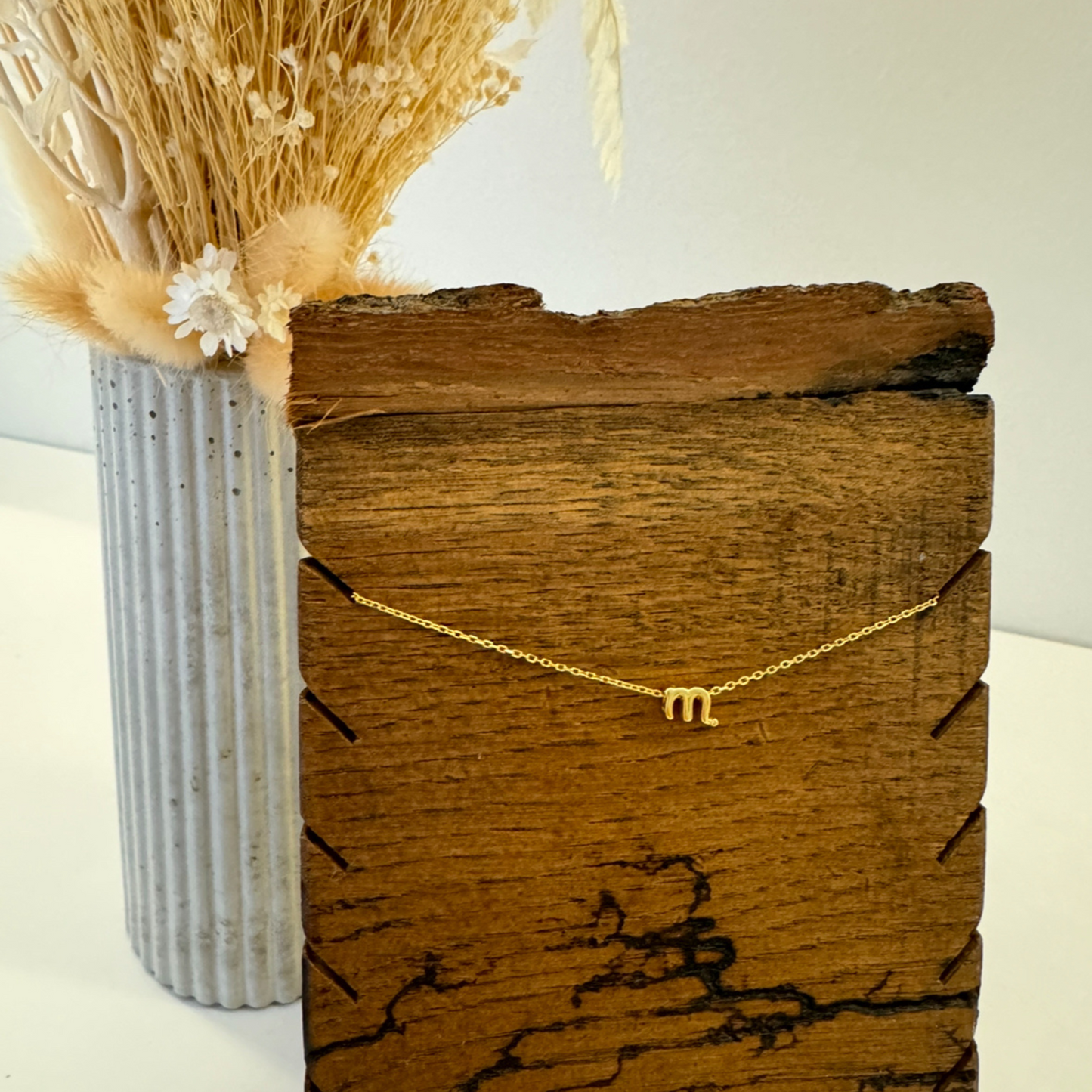 Minimal Zodiac Necklace